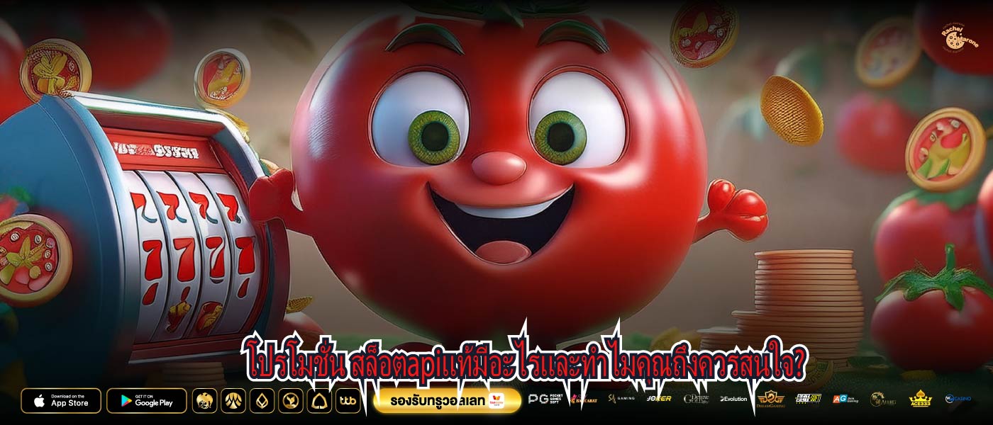 โปรโมชั่น สล็อตapiแท้มีอะไรและทำไมคุณถึงควรสนใจ?