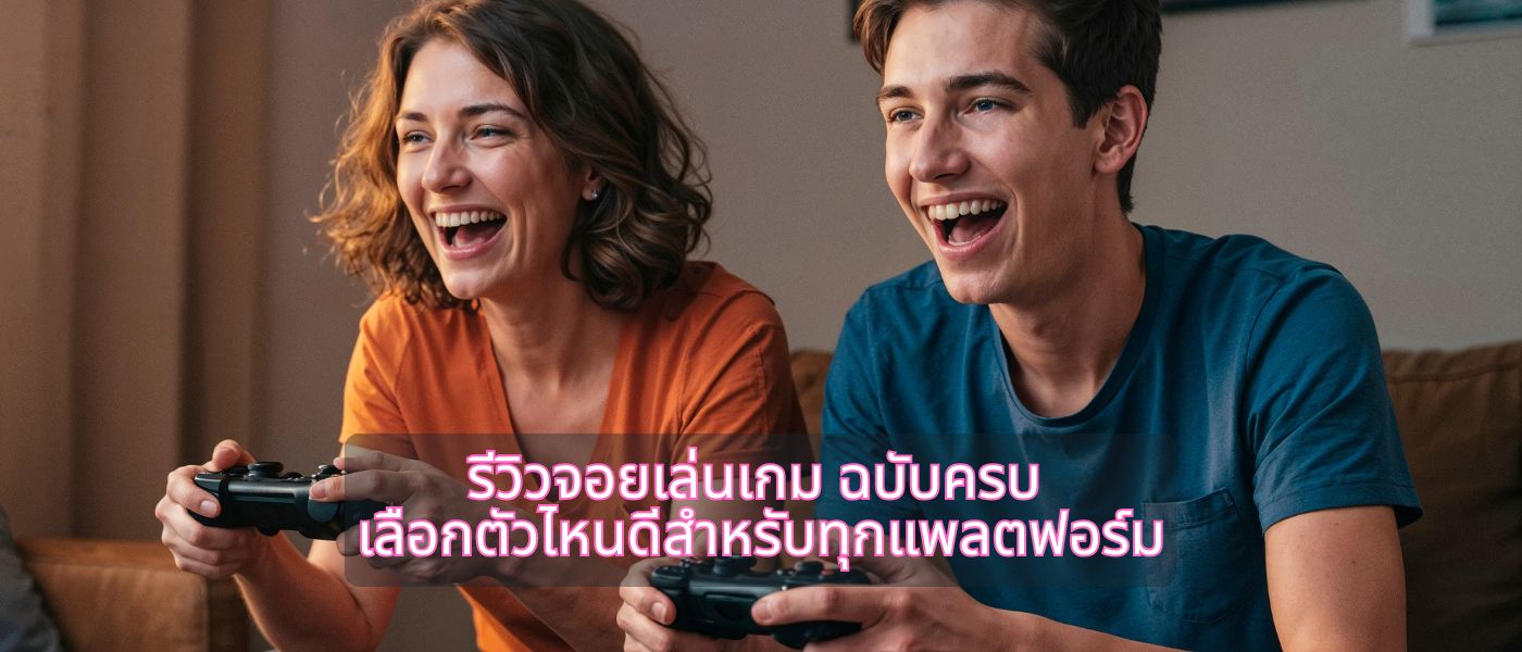 รีวิวจอยเล่นเกม ฉบับครบ เลือกตัวไหนดีสำหรับทุกแพลตฟอร์ม